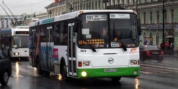 С 01 сентября вносятся изменения в маршрут автобуса №191