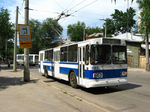 Отменен троллейбус №16 из-за строительства нового речного вокзала