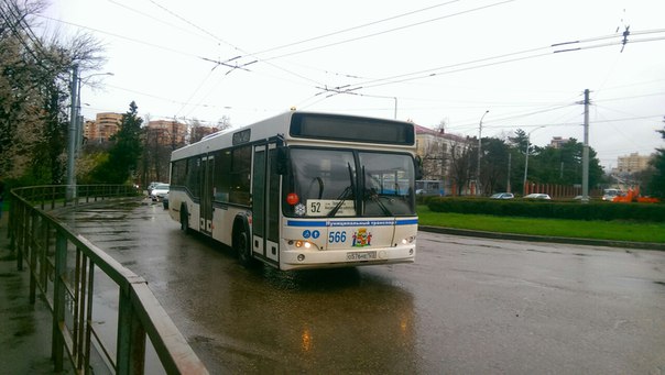 Новый режим и схема движения автобусного маршрута №52 